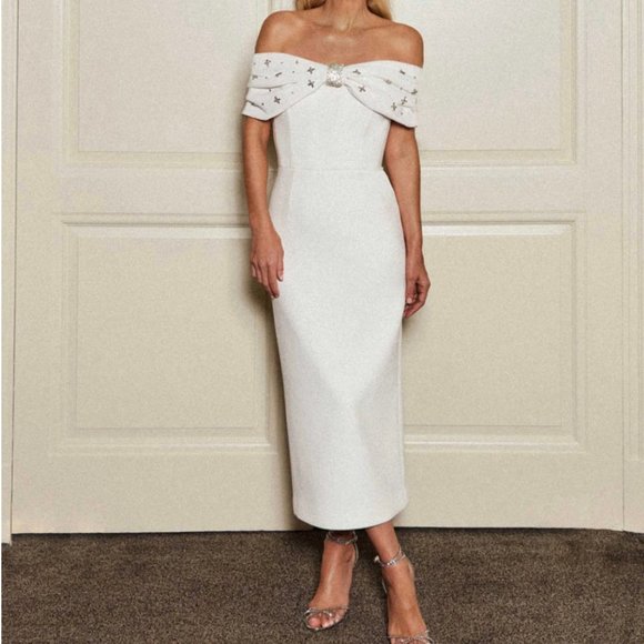 Rebecca Vallance Gianna Midi Dress - Picture 1 of 2